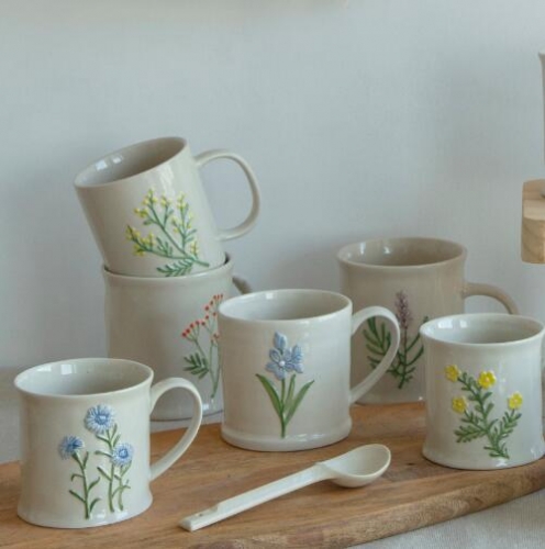 Wild Flower Mugs