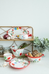 New Country Style Floral Decal Cookware