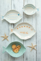 Playful Handpainted Sea Vibe Tableware
