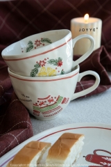 Simple Handmade Christmas Tableware Collection