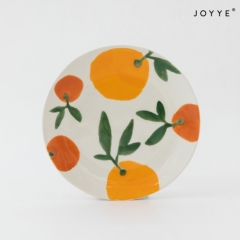Summer Stripe Lemon Ceramic Tableware