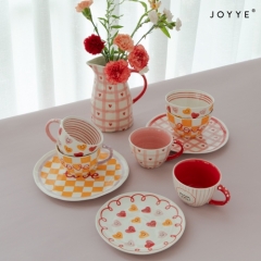 Valentine's Day Hand-painted Ceramic Tableware