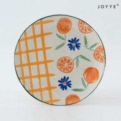 Hand-Painted Fruits Ceramic Dinnerware