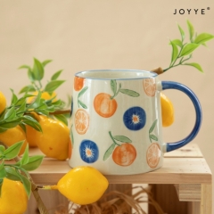 Hand-Painted Fruits Ceramic Dinnerware