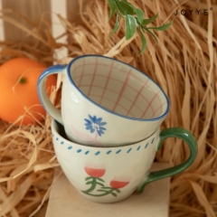 Hand-Painted Fruits Ceramic Dinnerware