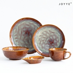 The Amber Reactive Stoneware Tableware