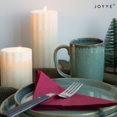 The Jade Green Christmas Mugs