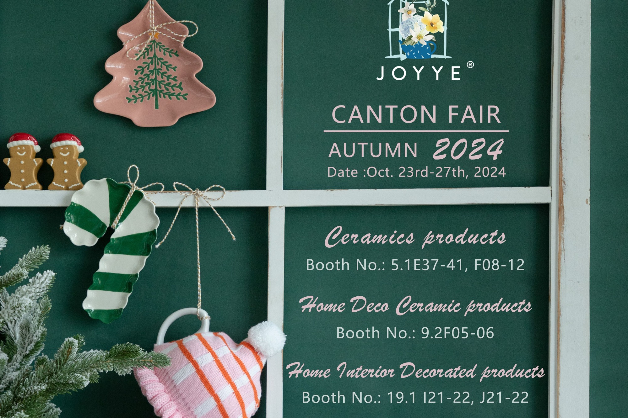 Joyye 2024 Autumn Canton Fair Invitation