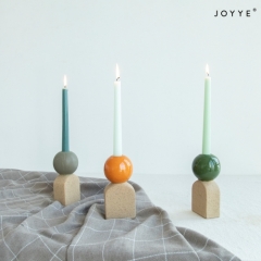 Retro Jade Candleholders and Planters