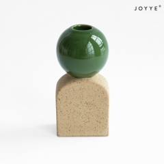 Retro Jade Candleholders and Planters