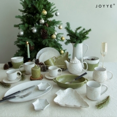 Embossed Christmas Tableware Collection