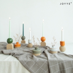 Retro Jade Candleholders and Planters