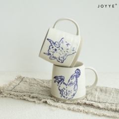 The Farm Life Hand-painted Mug Collection by Joyye
