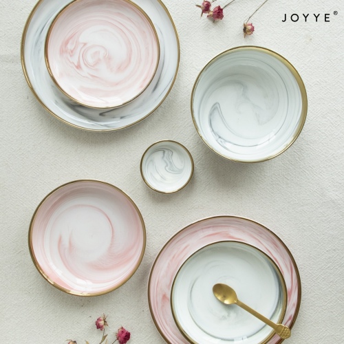 The Marble Dinnerware Collection by Joyye
