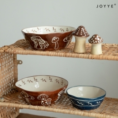 The Mushroom-themed Ceramic Dinnerware Collection by Joyye