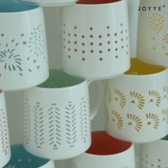 The Chic Debossed Patterned Mug Collection by Joyye