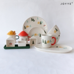 The Christmas Hand-painted Ceramic Tableware Collection by Joyye