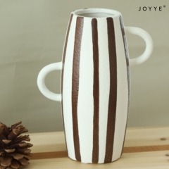 The Minimalist White Matte Ceramic Vase Collection by Joyye