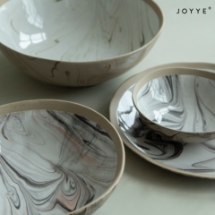 The Artistic Style Strong Marble Effect Tableware Collection by Joyye