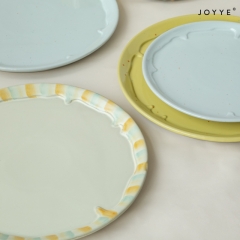 The Rainbow Hanging Glaze Tableware by Joyye