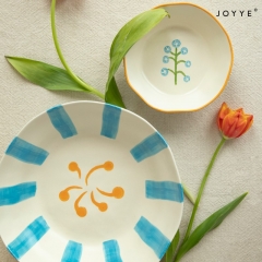 The Romantic Hand-painted Flowers Tableware Collection by Joyye