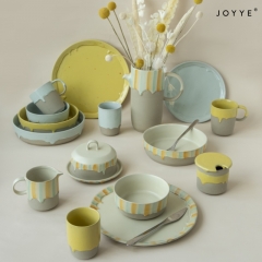 The Rainbow Hanging Glaze Tableware by Joyye