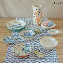 The Summer Seaside Daydream Hand-painted Tableware by Joyye