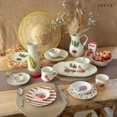 The Summer Fresh Garden Hand-painted Tableware by Joyye