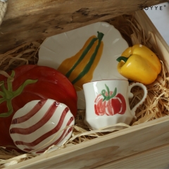 The Summer Fresh Garden Hand-painted Tableware by Joyye