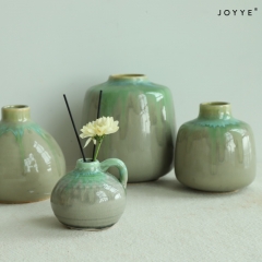 The Vintage Asian-Style Crackle Glaze Vase Collection by Joyye