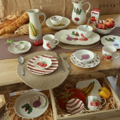 The Summer Fresh Garden Hand-painted Tableware by Joyye