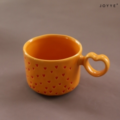 The Playful Heart Hand-painted Mug Collection by Joyye