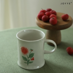 The Delicate Floral Embossed Mug Collection by Joyye