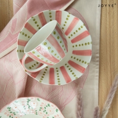 The Springtime Country Style Hand-painted Floral Mugs by Joyye