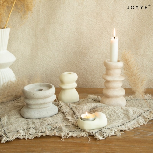 The Nordic Natural Style Vases and Candle Holders by Joyye