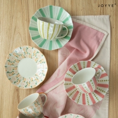 The Springtime Country Style Hand-painted Floral Mugs by Joyye