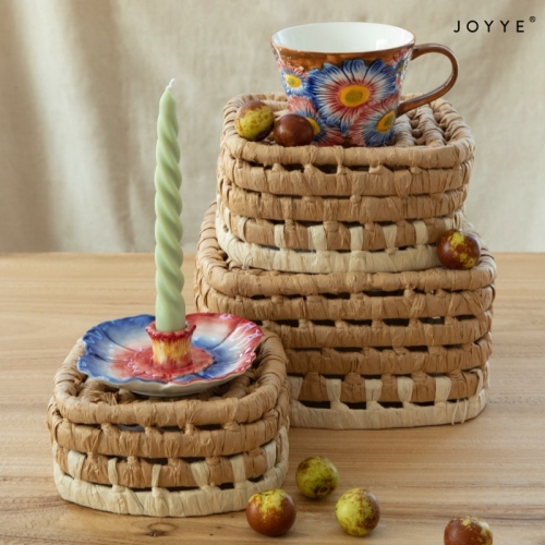 Spring Country Style Embossed Floral Mug Collection by Joyye