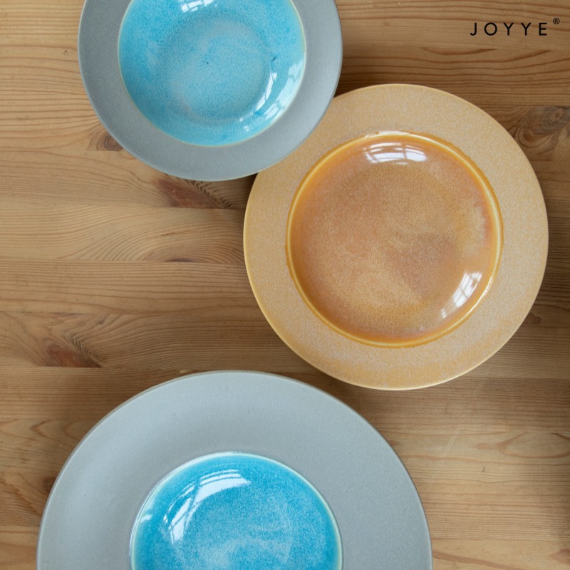 Blue and Brown Sugar Tone Tableware Collection