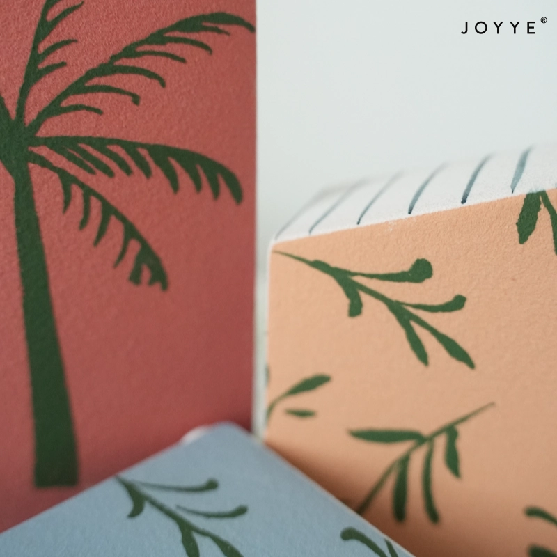 Playful Geometric Shapes Hand-painted Vases