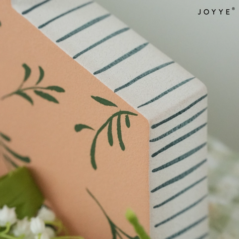 Playful Geometric Shapes Hand-painted Vases