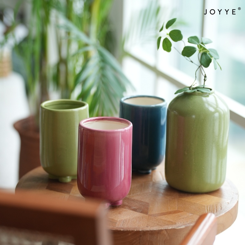 Springtime Minimalism Ceramic Vase