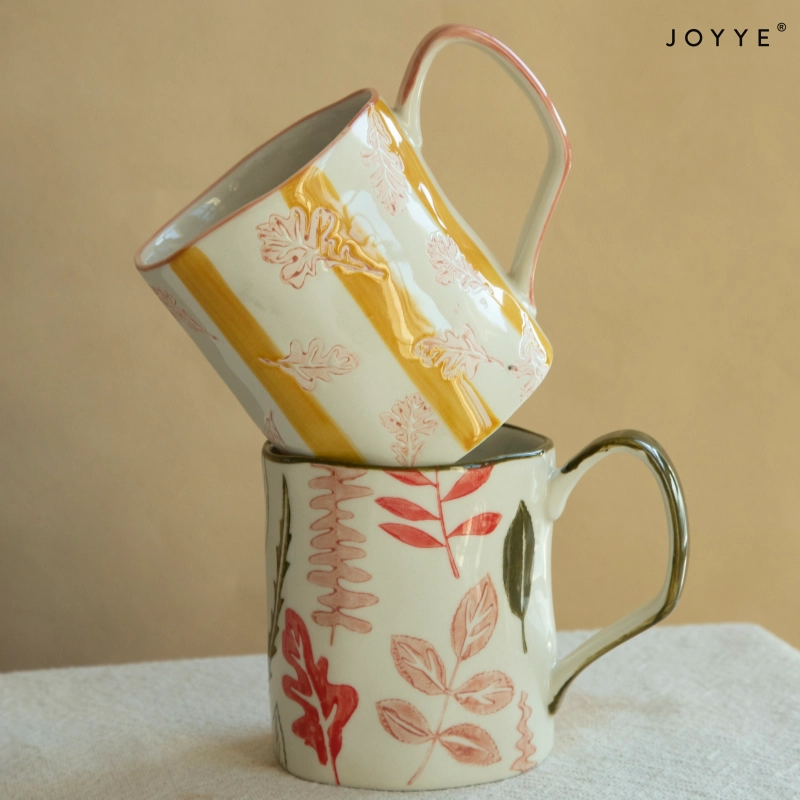 Elegant Autumn Tone Handmade Mug