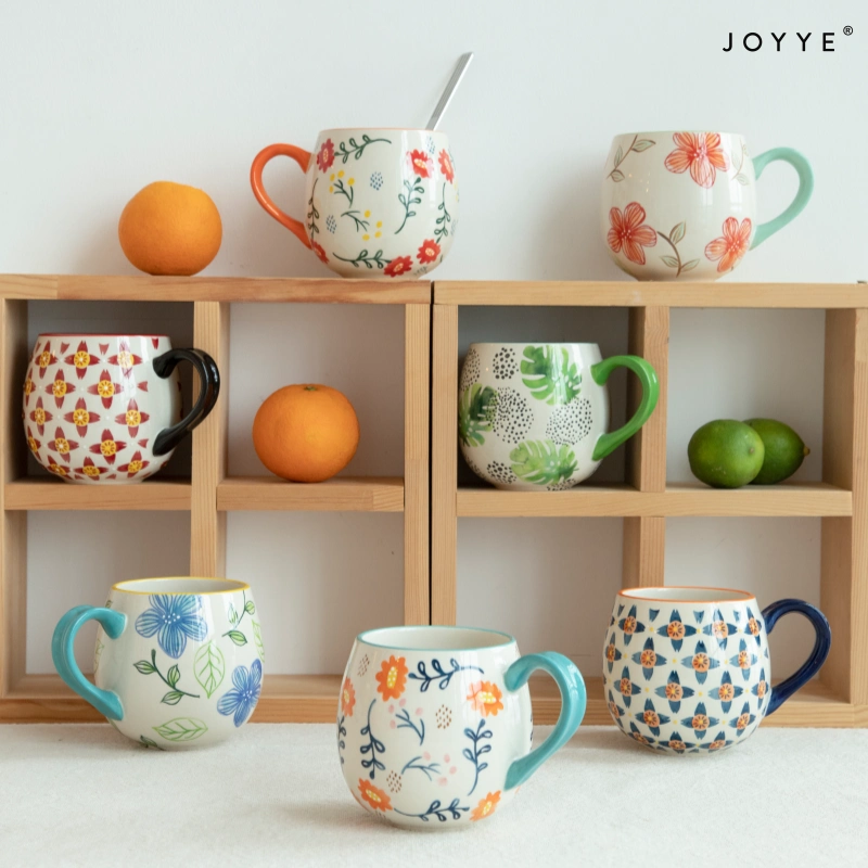 Pretty Decal Floral Mug Collection