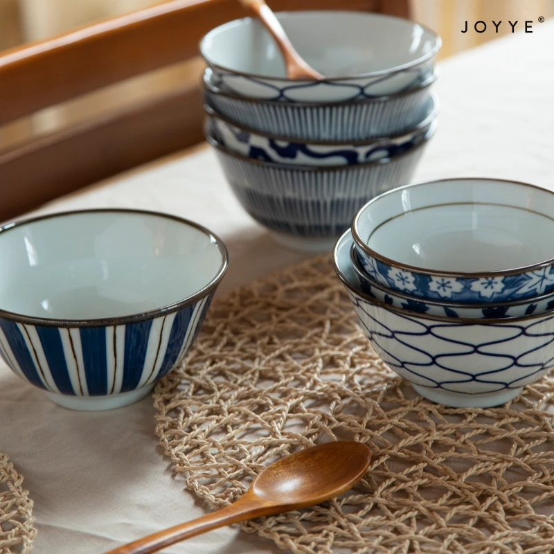 OEM Japanese Style Hand-Painted Ceramic Bowls