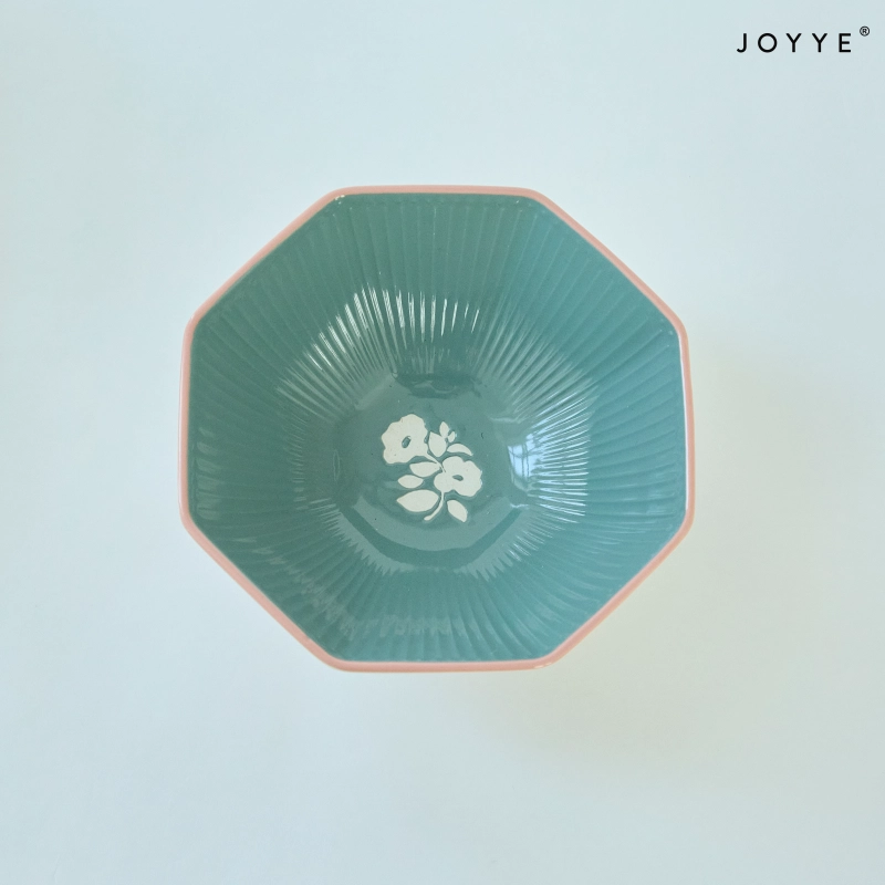 Hand-Painted Hexagon Ceramic Bowls Wholesale