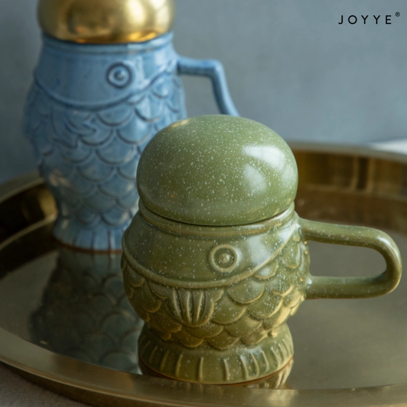 Embossed Fish Mug Collection Wholesale & OEM Manufacturer
