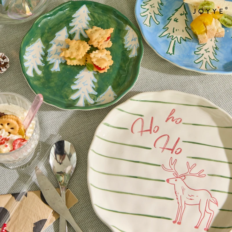Wholesale Supplier | Christmas Tree Ceramic Plate